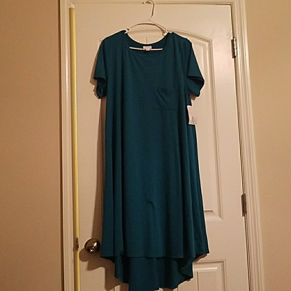 Solid Teal Carly XL BNWT
